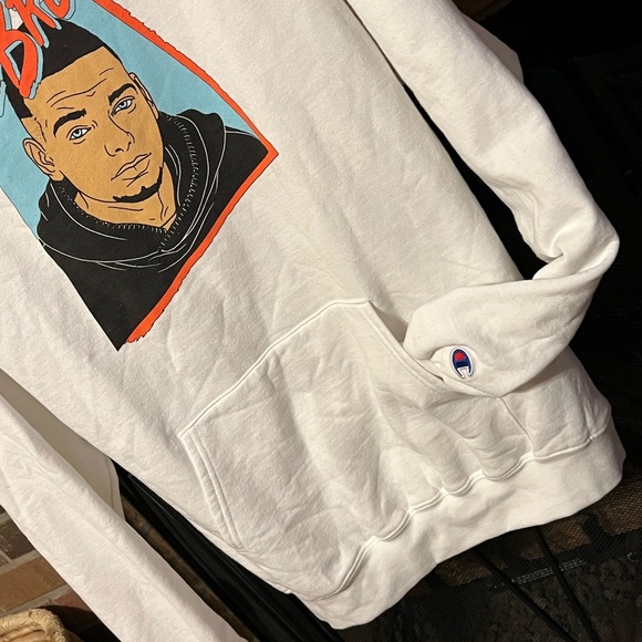 Sz L Kane Brown Soft Cotton Champion Cozy Pullover Hoodie Sweatshirt - Picture 7 of 11